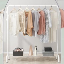 모던 옷가게용 옷걸이 드레스룸 철제행거 쇼핑몰촬영 감성 매장 옷정리하기, 심플 바