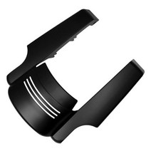 [해외]할리 투어링 스트리트 로드 글라이드 바이크 2014-2021 2020 2019 2018 용 오토바이 블랙 5 스트레치 리어 펜더 익스텐션, 매트 블랙, 1개