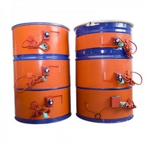 220V 20-200L 실리콘 밴드 드럼 히터 담요 오일 바이오 디젤 플라스틱 금속 드럼 히터 배럴 가스 탱크 손잡이 온도 제어, 250x1740mm 2000W_220V