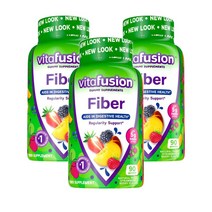 비타퓨전 vitafusion 파이버 구미 비타민 90구미, 3팩