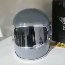 오더봇 티티앤코 TT&CO 소두핏 헬멧 톰슨 D컷 클래식 바이크 스쿠터 베스파 할리 데이비슨 경량 하이바 티티엔코 풀페이스, S, 시멘트 그레이