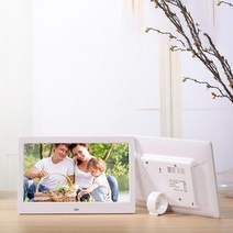 전자 액자 디지털 스마트 전자앨범 Eastvita 10.1 인치 led 백라이트 hd 1024 600 전체 기능 사진 프레임 앨범 사진 사진 프레임, 하얀, 우리 플러그