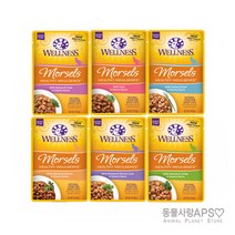 웰니스 캣 헬시 인덜전스 머셀 85g 6종 콤보(set), 단품