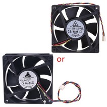 DC 볼 베어링 CPU 냉각 팬 12V 1.6A 12cm PWM 6000RPM High Airfolw 팬