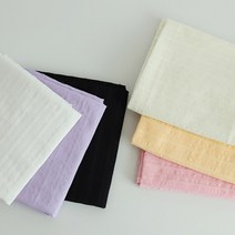 도비 무지 면원단 6color C6, 화이트