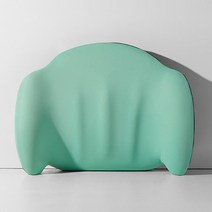 자동차 메모리폼 목 베개 뒷 경부 요추 지지 머리 받침 등 패드 사무실 인테리어 액세서리, [11] 08 Green