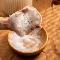 귀여운 주방 식빵 수세미, 4개