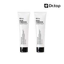 닥터탑 실크 피브로인 헤어필2x 155ml 1+1, 단품