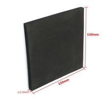 방음재 소음방지 스튜디오 어쿠스틱 폼 ESD 정전기 방지 삽입 방음 Soundabsorbing 소음 스폰지 200x200mm, 09 150x150mm 3MM
