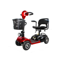 노인 전동오토바이 전동휠체어 접이식 전동차 스쿠터, 12Ah배터리수명40마일250W24V