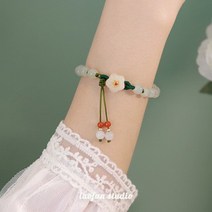 옥돌원주 작은 복숭아꽃 짜임 여소중 디자인 베프 선물 원주 핸드메이드