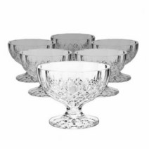 클래식 컷팅 디저트볼 6개1세트 후식볼 투명볼 다용도볼 투명유, 선택1:본상품선택