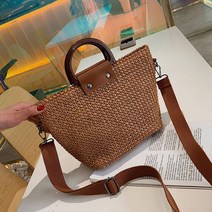 데일리 비치 라탄 가방