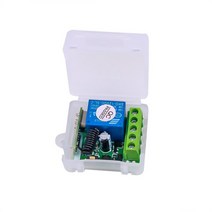 Kebidu-433 Mhz 원격 제어 RF 송신기 DC 12V 1CH 릴레이 수신기 모듈 스위치 무선 원격 제어, 3-송신기 수신기