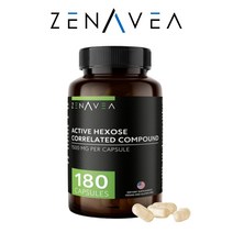 제나베아 Zenavea AHCC 8종 오가닉 버섯 추출물 1500mg 180 비건캡슐