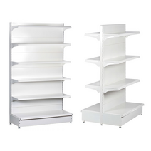 수퍼 마트 편의점 슈퍼 매장 진열대 매대 하이퍼곤도라 국내생산, 벽면 독립형(후면판연결), 높이 2080mm (5단)