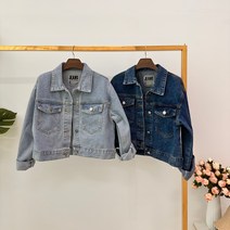 데님 연청 진청 코이 청자켓
