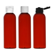 원터치캡용기 30ml 50ml 60ml 75ml 80ml 100ml 똑딱이공병 어매니티공병, 1개, 100ml갈색용기 투명캡