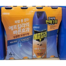 에프킬라 내추럴 후레쉬, 500ml, 4개