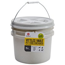 Vittles Vault GAMMA2 10 lb Airtight Bucket Container for Food Storage Food Grade and BPA Free, 1