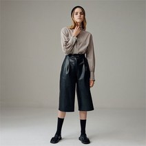 보연 프릴 볼륨 블라우스 그레이 아사면 셔츠 004