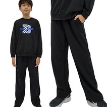 점프키즈 주니어 스판 와이드팬츠 /일자핏/와이드핏 - 초등 남아 여아 공용 주니어의류 기능성 스판 주니어바지