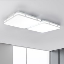 연하 LED 나르샤 거실3등 100W 삼성칩 화이트 플리커프리 6500k 주광색