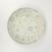이찌하라 원형 쿠프 당초꽃 일본 접시 시리즈, 원형당초꽃접시-중 (26cm)