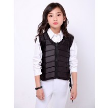 승마조끼 초보자 입문용 개인용 조끼 베스트, 기타 사이즈개, 블랙 CS번호(어린이 1m 내외)