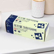 크린랩 크린 알뜰 지퍼백 중 22cm x 27cm 50매, 1개