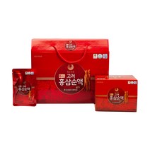 [면세점 입점 ] 6년근 고려홍삼순액 골드 50ml x 60포 품격있는 건강선물 세트, 1개