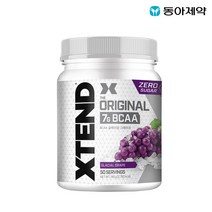 엑스텐드 BCAA 50서빙 포도맛 1통, BCAA 엑스텐드 망고맛 1통+쉐이커 증정