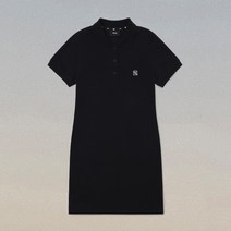 엠엘비 여성 피케 반팔 원피스 보스턴 레드삭스 블랙 3FOP00623-50BKS