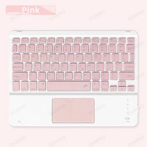 아이패드 호완 무선키보드 태블릿 용 무선 iPad iPhone 블루투스 호환 충전식 10 인치 Teclado 스마트폰 안드로이드 iOS 윈도우 Teclado 아이패드 아이폰, [04] Korean, 11. Touchpad Keyboard 4
