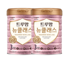 트루맘 뉴클래스 3단계 800g x 2캔, 트루맘 뉴클래스 800g 3단계 x 2캔