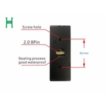 QR-코드 Mifare NFC RFID 카드 리더기 키패드 맞춤형 HID(Iclass) 액세스 제어 출력 RS485/RS232 Wie, 02 RS232