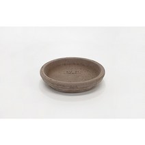 식물시간 이태리 토분 EV11 받침, brown (회색빛 브라운)