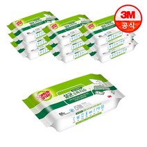 3M 스카치 브라이트 살균 소독 티슈 50매 x 10팩, 없음