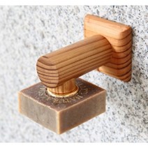 디자인카페 원목 자석 비누홀더