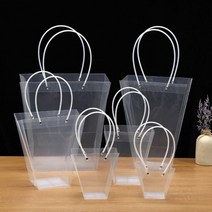 꽃다발 투명백 화원 투명백 쇼핑 정사각형 투명백 5호, ▩º원품↖only