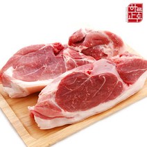 [하루정돈] 국내산 한돈1등급 수육용 냉장 통앞다리살 500g, 상세 설명 참조