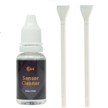 카메라 청소 클리너 용품 UES 카메라 클리너 솔루션 알코올없는 CCD CMOS 클리닝 유체 15ml DSLR 센서 클린, CHINA_15ml 2 swabs, 02 15ml 2 swabs