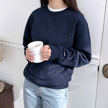 챔피온 파워블렌드 로고 무지 맨투맨 크루넥 S0888