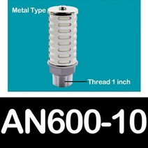 공압 머플러 솔레노이드 밸브 수지 AN10-01/20-02/30-03 조정 가능한 ASN2-01S-02S, AN600-10