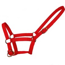 승마용품 말굴레 말고삐 말조정 방직 마롱머리 승마용 말머리 끈 팔척 용마구 용품 말웨어, 빨간 1.0-1.3 미터 말전용 + 1개