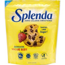 Splenda 미국 스플렌다 수크랄로스 과립형 스위트너 544g 1팩 설탕대체 감미료