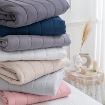 슬리안 미끄럼방지 고무밴딩 먼지없는 알러지케어 침대패드, 차콜