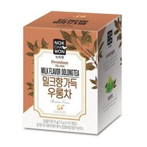 녹차원 간편한 [녹차원] 밀크향가득우롱차 10티백 x 4개 명절 부모님 지인 선물 회사 탕비실 손님접대, 14set