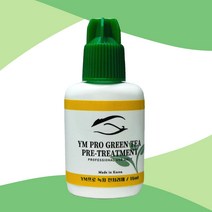 YM 프로 속눈썹 녹차 전처리제 15ml 속눈썹연장재료 속눈썹펌, 1개