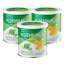 후디스 유아영양제 (NEW) 분유후디스 비오타민 플러스 유산균 비타민 프리바이오틱스 어린이영양제 90g 3캔 1세트, 2세트
